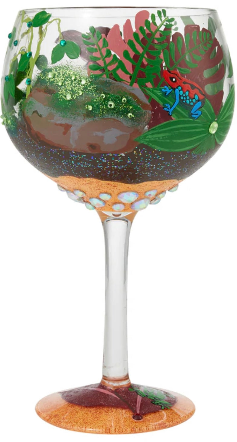 Rainforest Terrarium Lolita Copa Glass