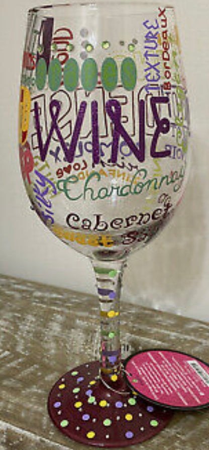 “My Type of Wine” Lolita Wine Glass