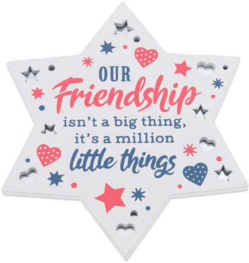 Our friendship isn’t a big thing…Reflective Words