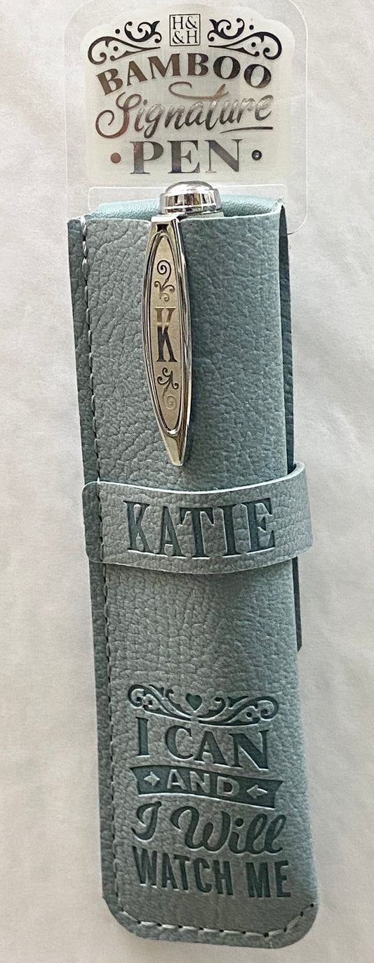 “Katie” Bamboo Name Pen