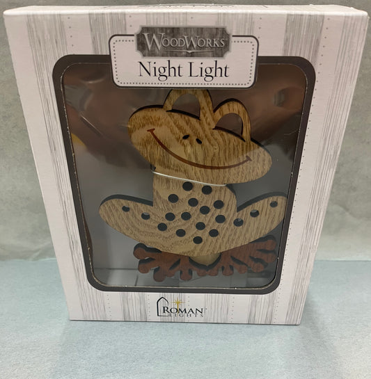 Frog Night Light Woodworks