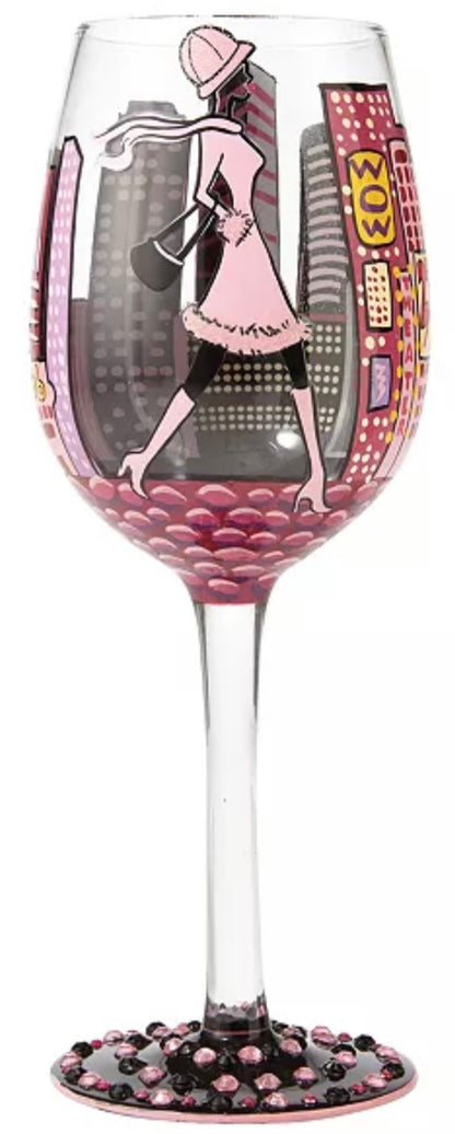 “City Life” Lolita Wine Glass