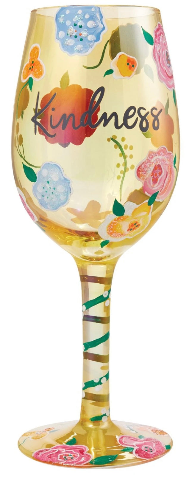 “KINDNESS” Lolita Wine Glass