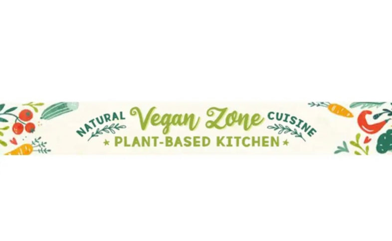 Vegan Zone Wooden Shelf Block