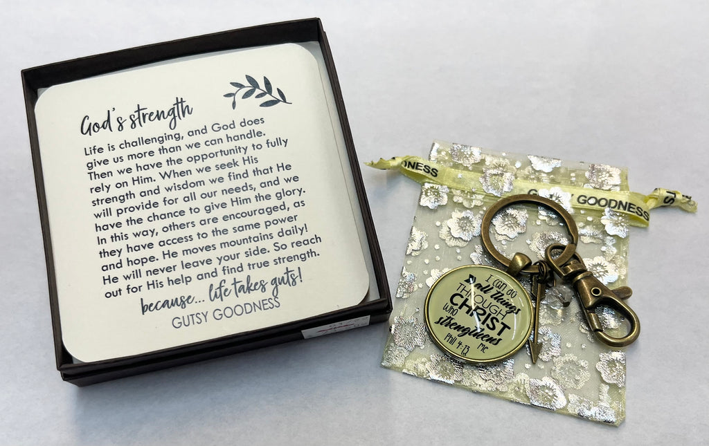 God’s Strength Key Chain