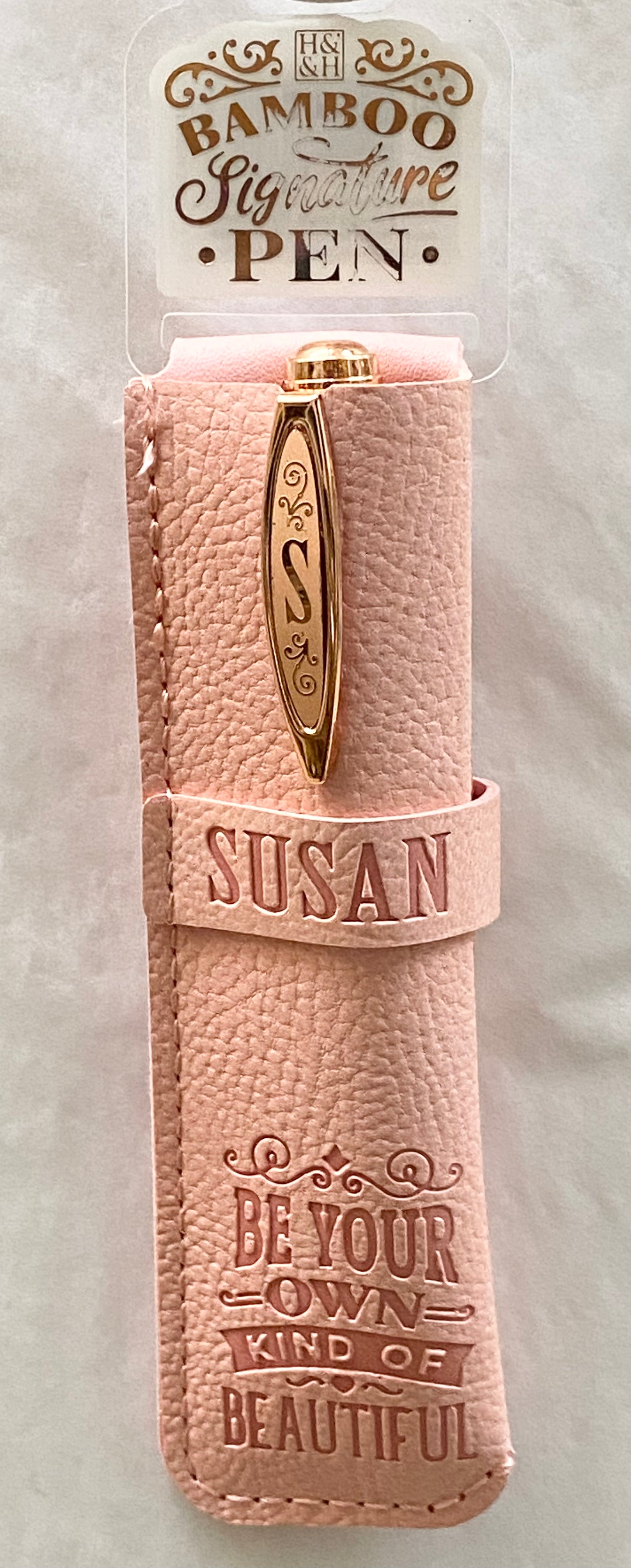 “Susan” Bamboo Name Pen