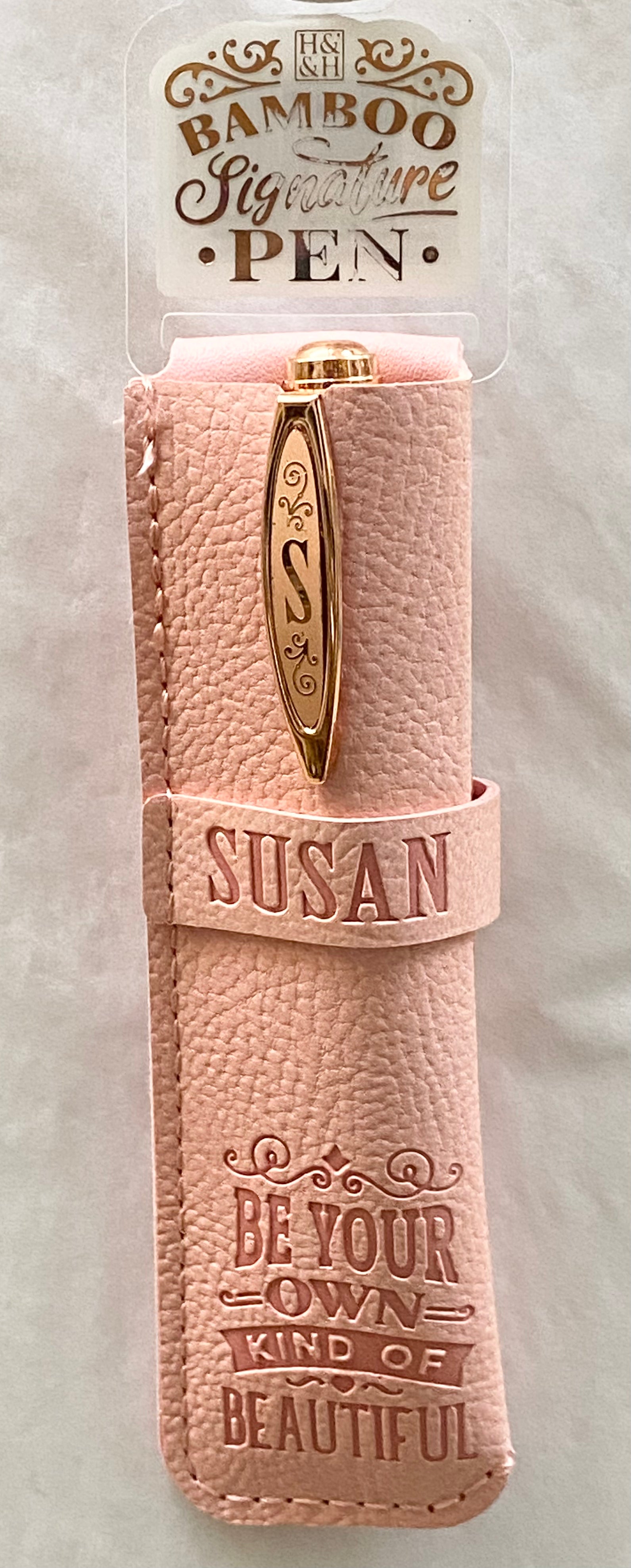 Susan Bamboo Name Pen
