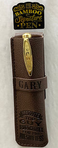Gary Bamboo Name Pen
