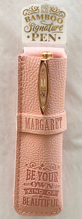 Margaret Bamboo Name Pen