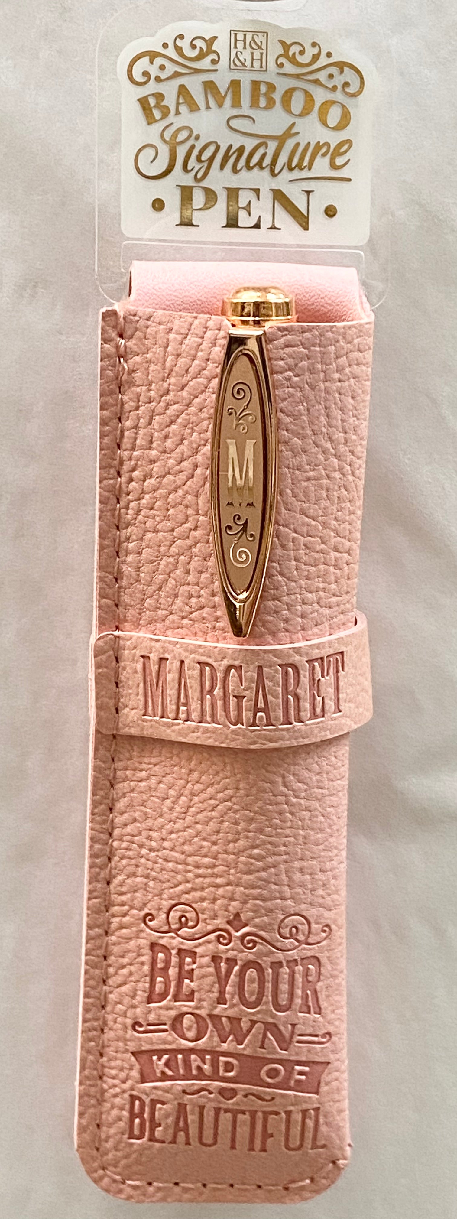 Margaret Bamboo Name Pen