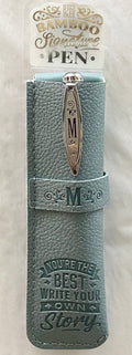 M Bamboo Name Pen