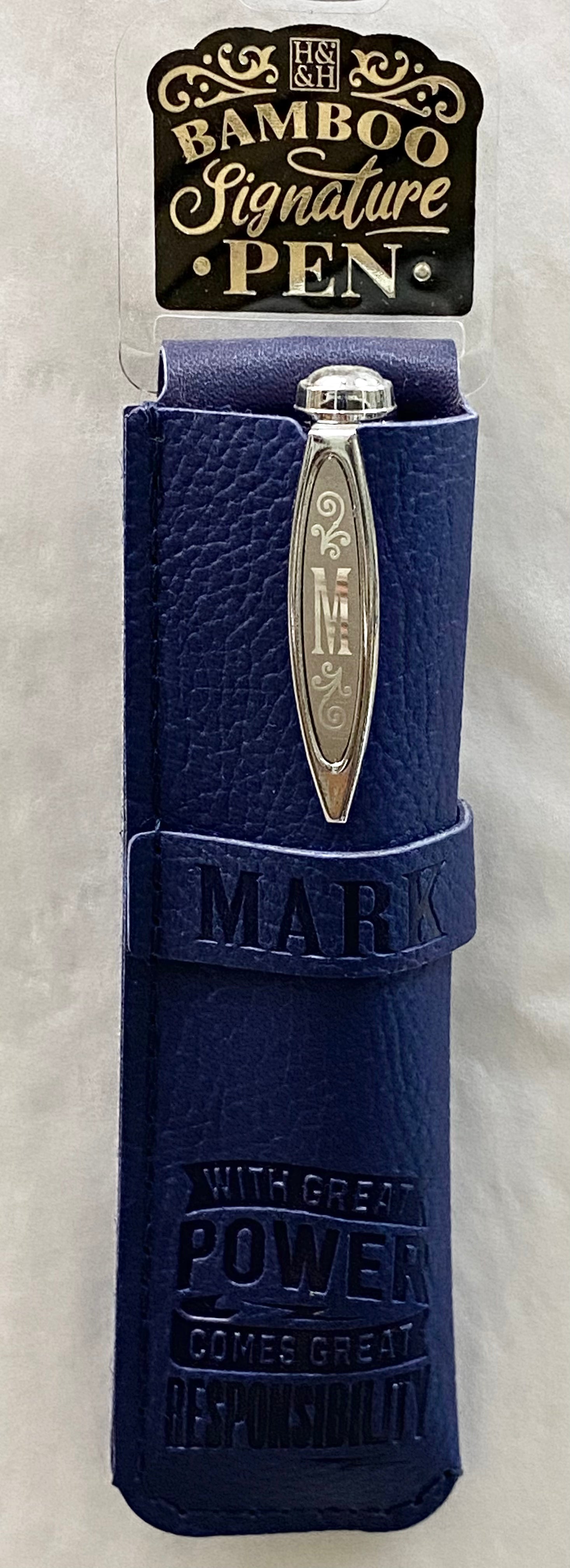 Mark Bamboo Name Pen