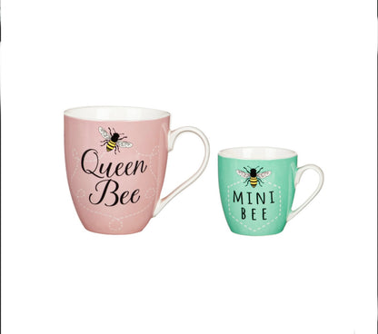 Queen Bee Mini Bee Mug Set