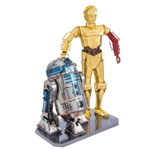 R2-D2 & C 3PO Metal Figure Set