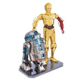 R2-D2 & C 3PO Metal Figure Set