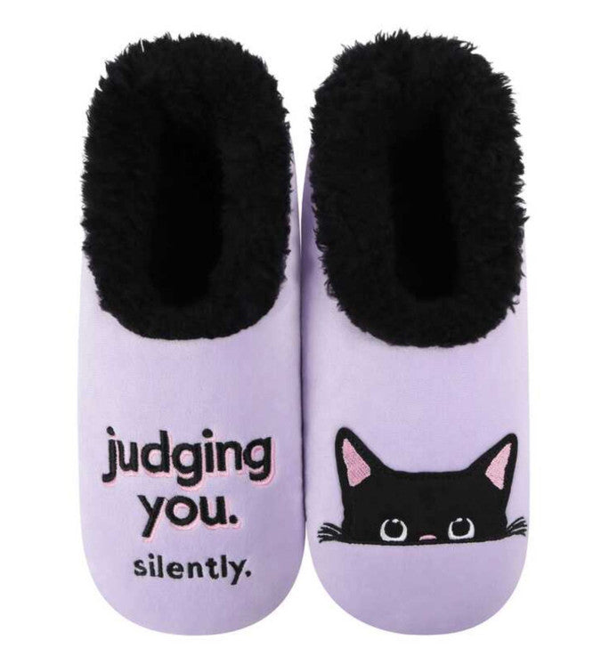 Judging You Silently Cat Women's Snoozies