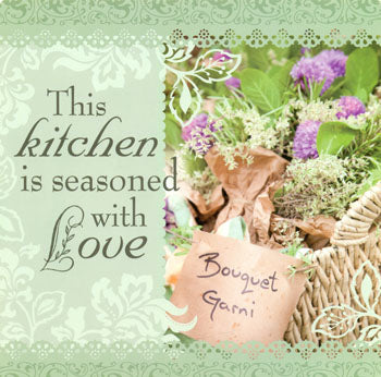 This Kitchen is Seasoned With Love...Kitchen Towel