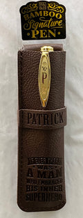 Patrick Bamboo Name Pen
