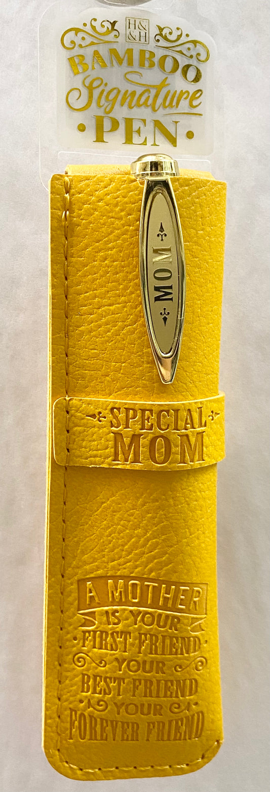 “Special Mom” Bamboo Name Pen