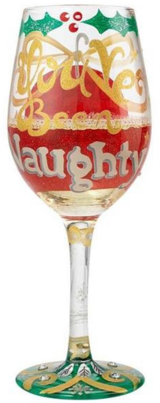 “Naughty X-Mas” Lolita Wine Glass