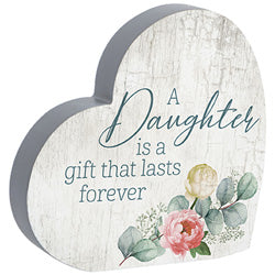 Daughter Gift Heart Sitter