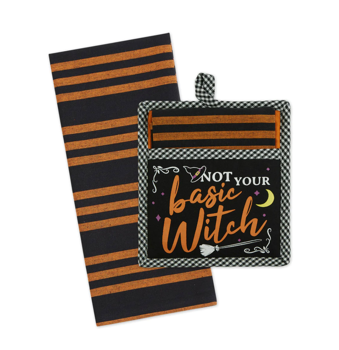 Not Your Basic Witch Potholder Gift Set