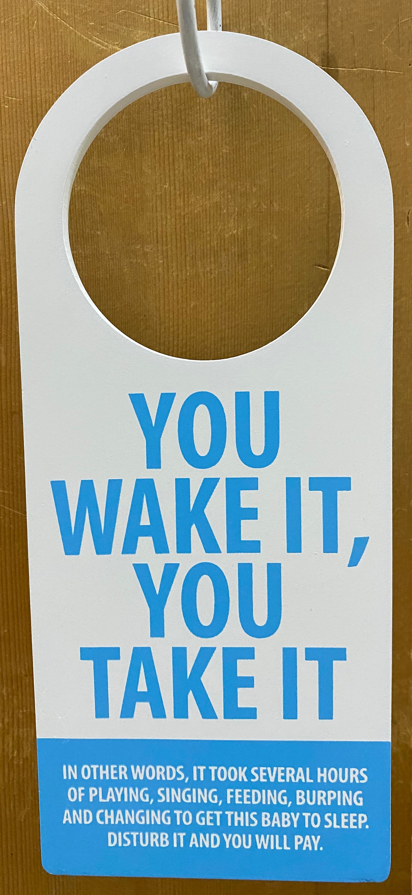 Shhh Door Hanger