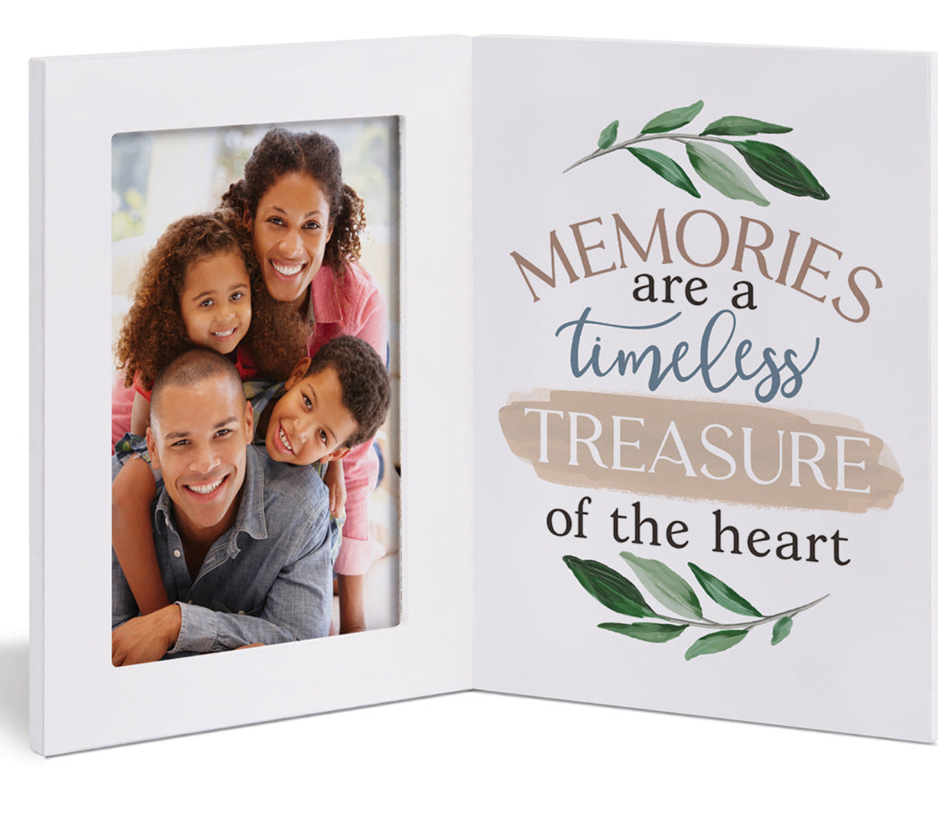 Memories Are A Timeless Treasure Of The Heart Photo Frame