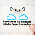 Sometimes It's a Double..Sticker