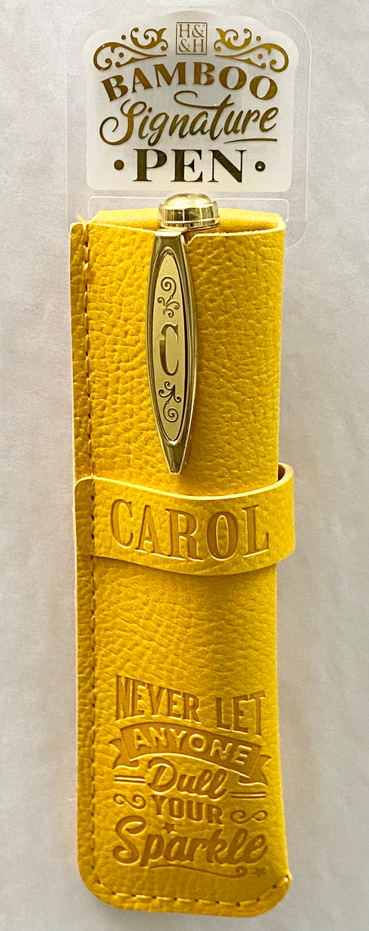 Carol Name Pen