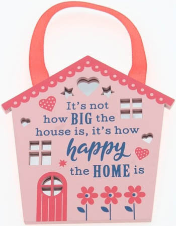 Its Not How Big The House Is Its How Happy The Home Is...Reflective Words
