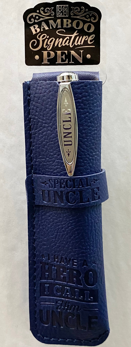 “Special Uncle” Bamboo Name Pen