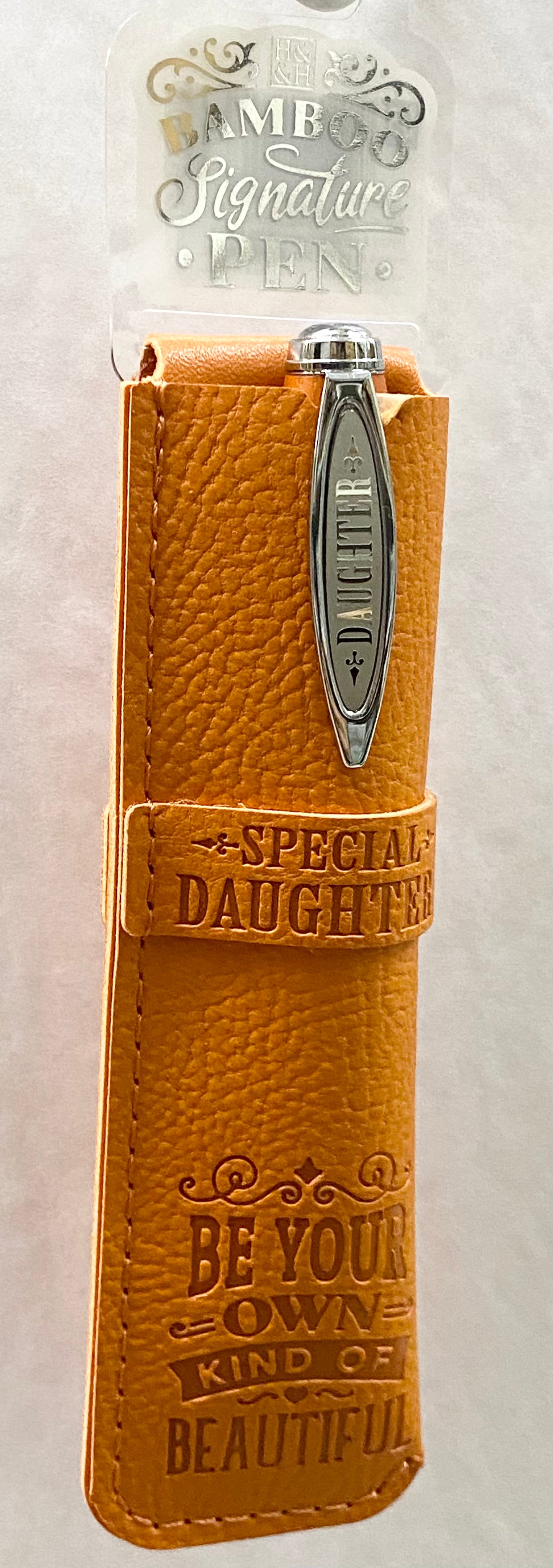 “Special Daughter” Bamboo Name Pen