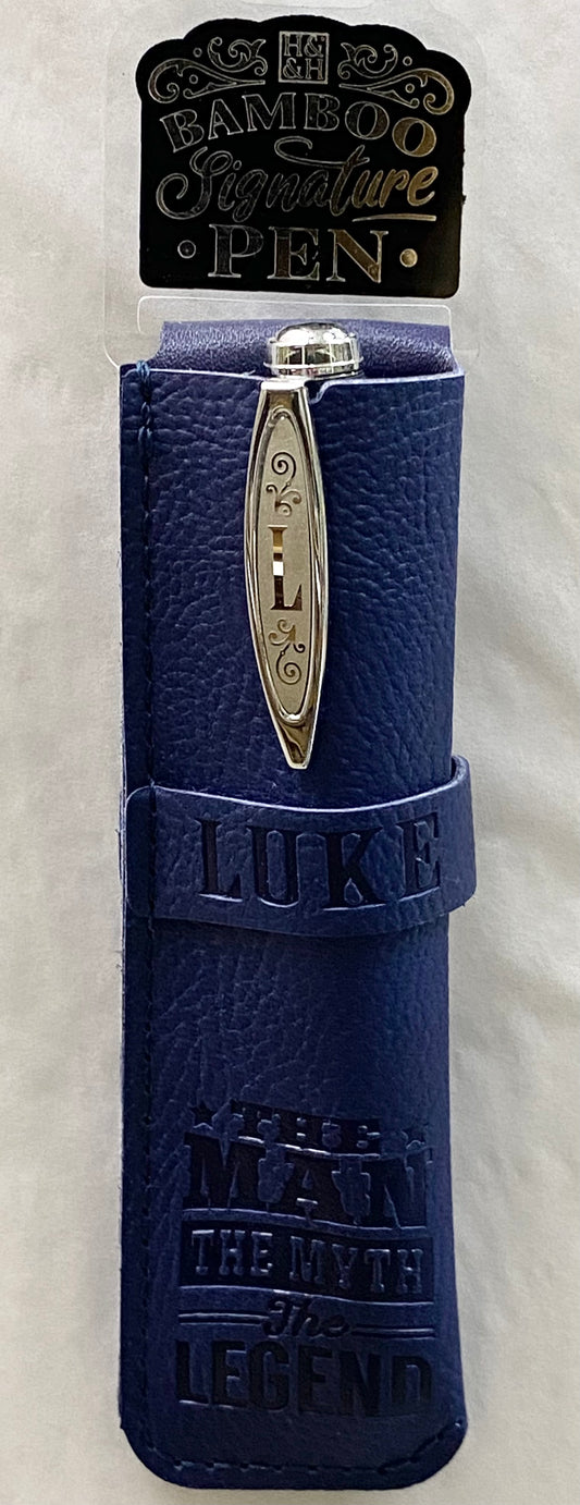 “Luke” Bamboo Name Pen