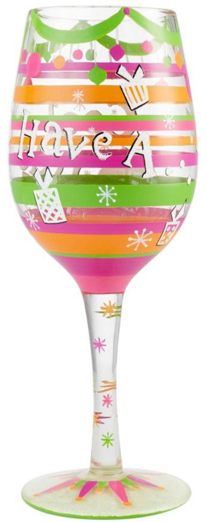 Cool Yule Lolita Wine Glass