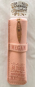 Megan Bamboo Name Pen