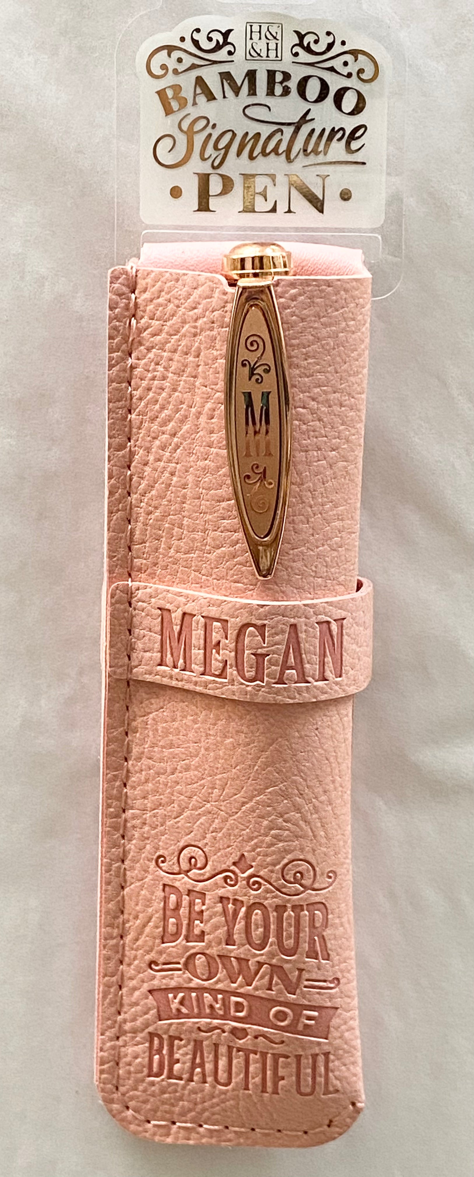Megan Bamboo Name Pen