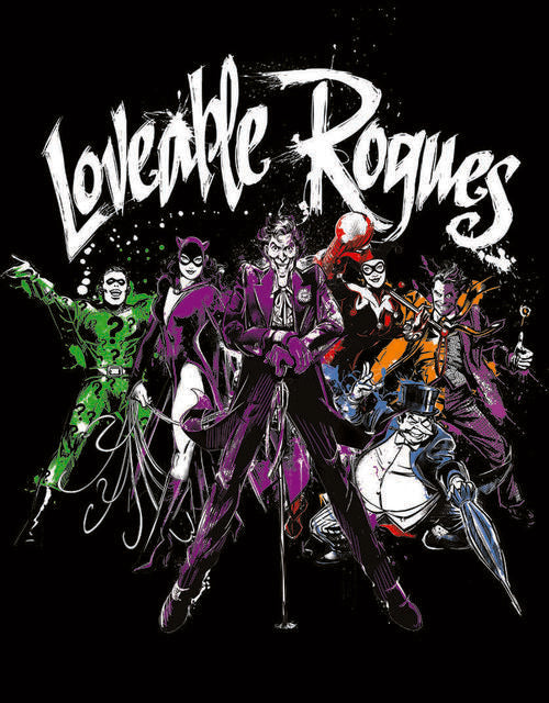 Loveable Rogues - Tin Sign