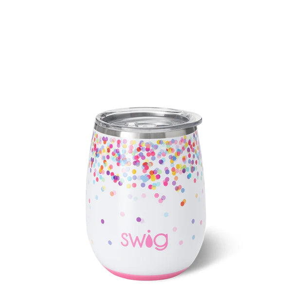 Confetti Stemless Wine Cup