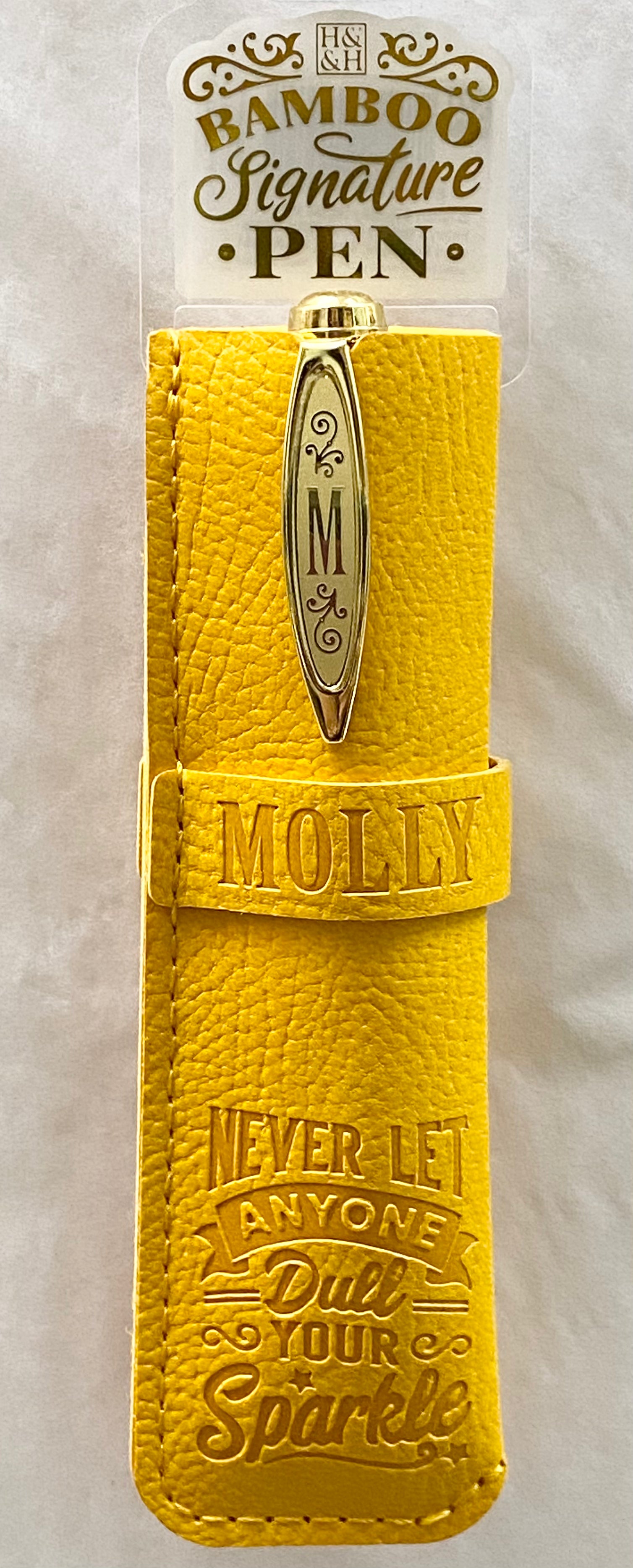Molly Bamboo Name Pen