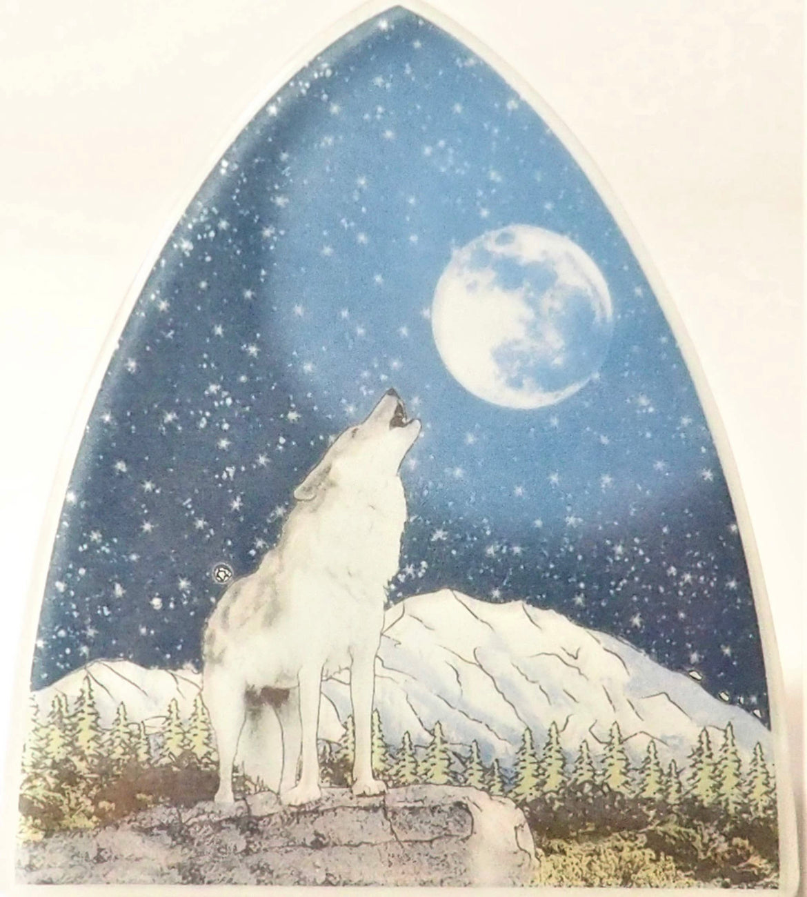 Wolf Glass Nightlight