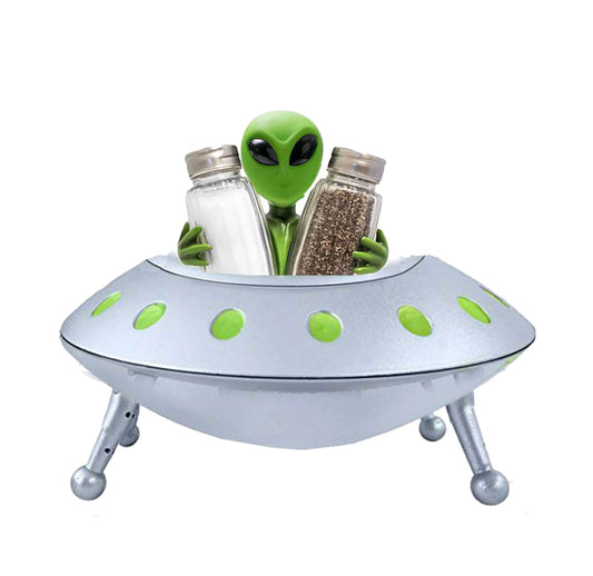 Alien Salt and Pepper Shakers