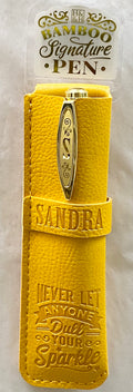 Sandra Bamboo Name Pen