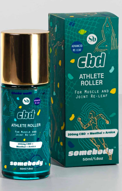 CBD Essential Oil Athlete Re-leaf Roller