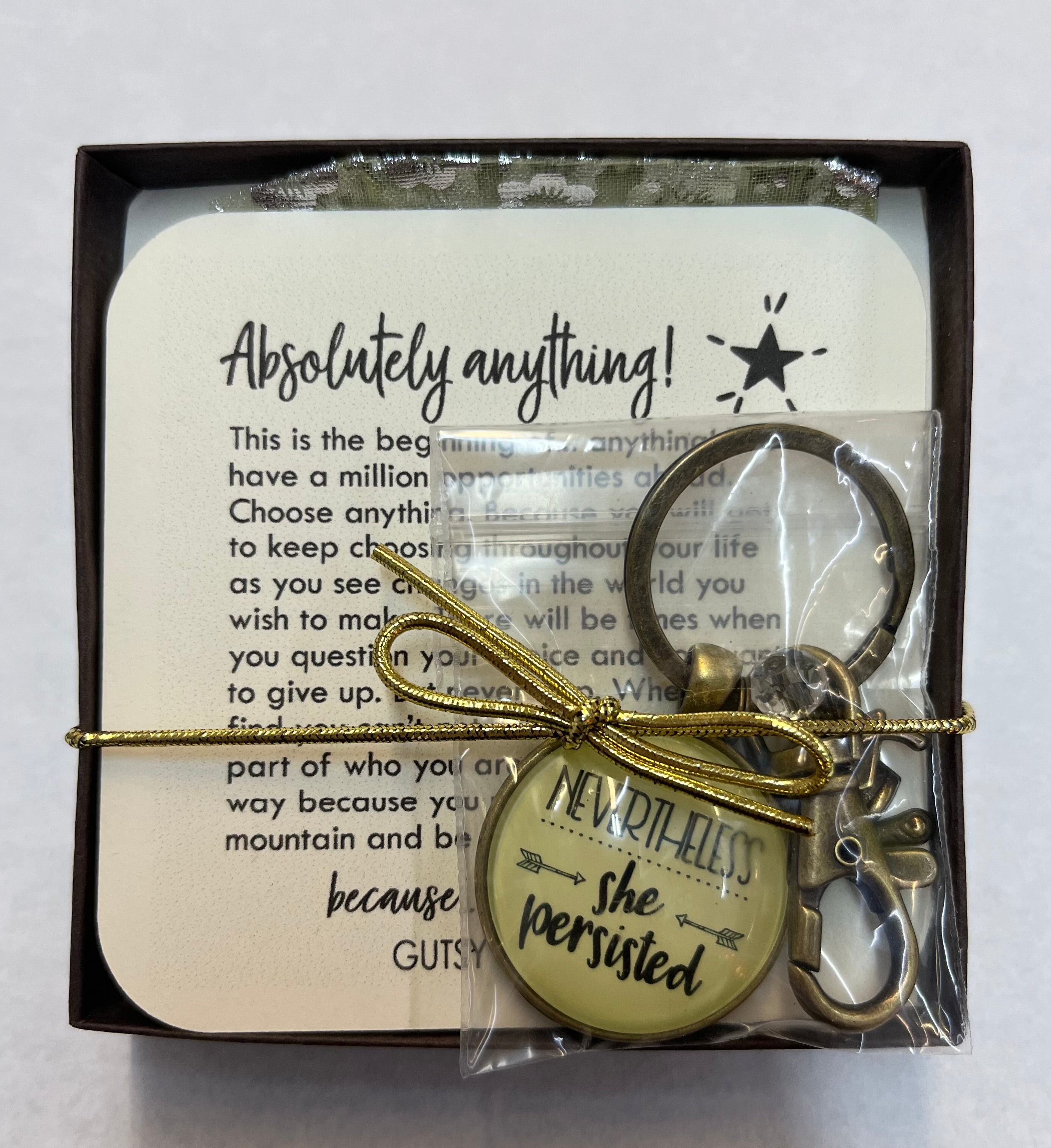 Absolutely Anything Key Chain
