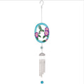 Hummingbird Floral Windchime