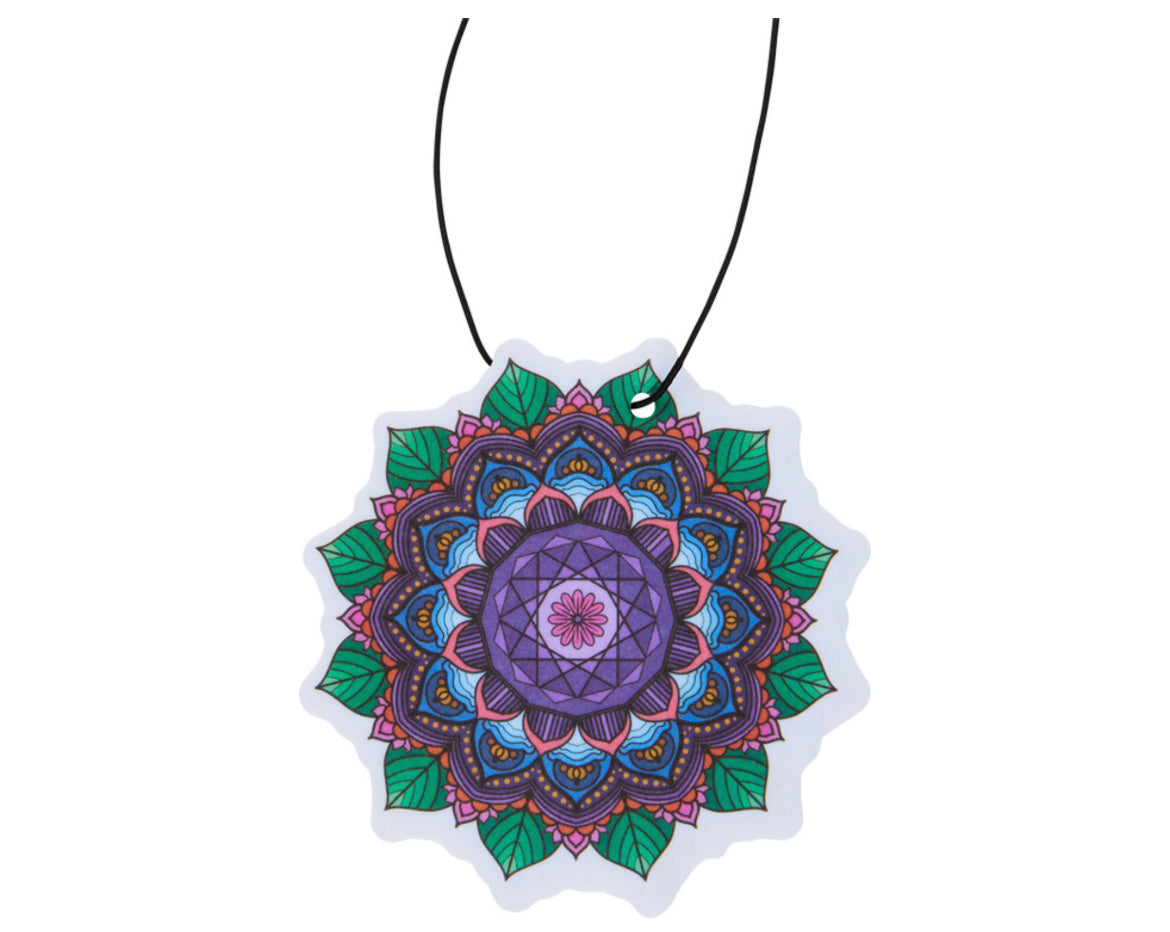 Mandala Carded Air Freshener