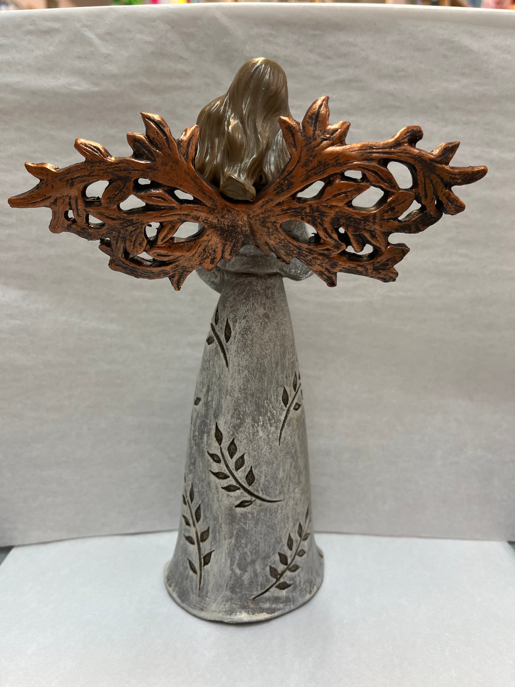 Tree of life angel holding a cross