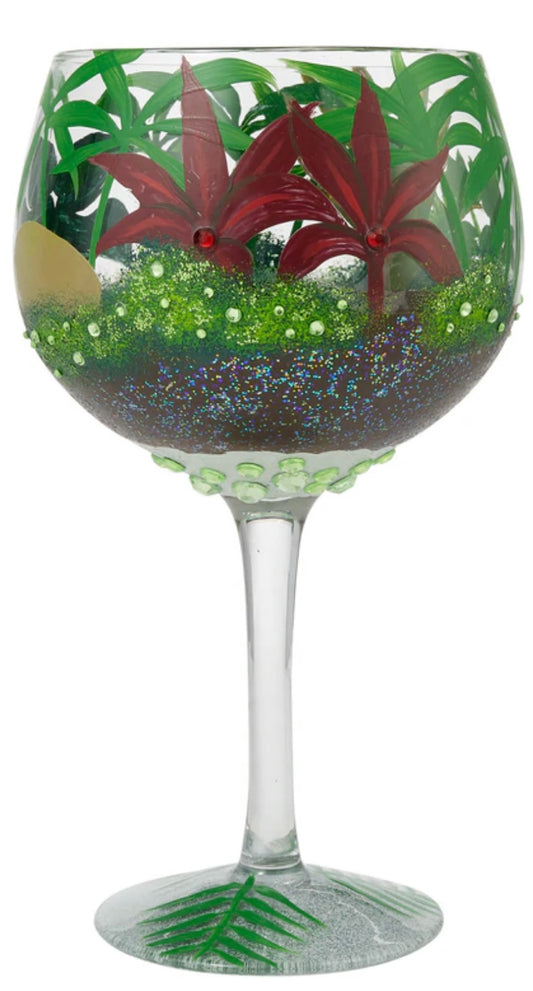 Jungle Terrarium Lolita Copa Glass