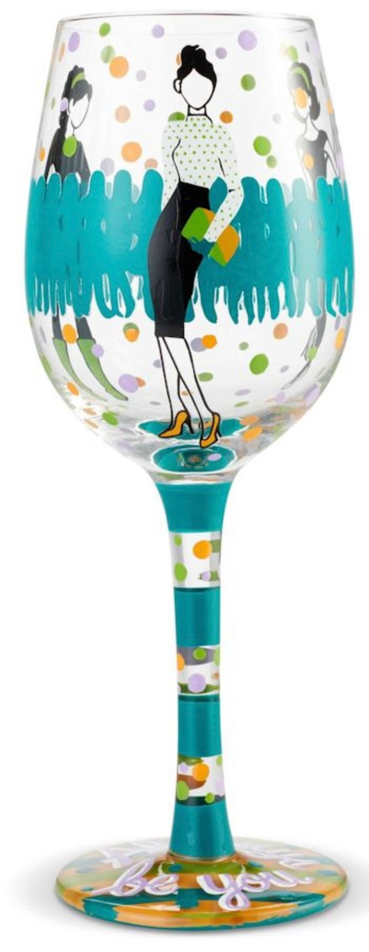 “Stand Out” Lolita Wine Glass